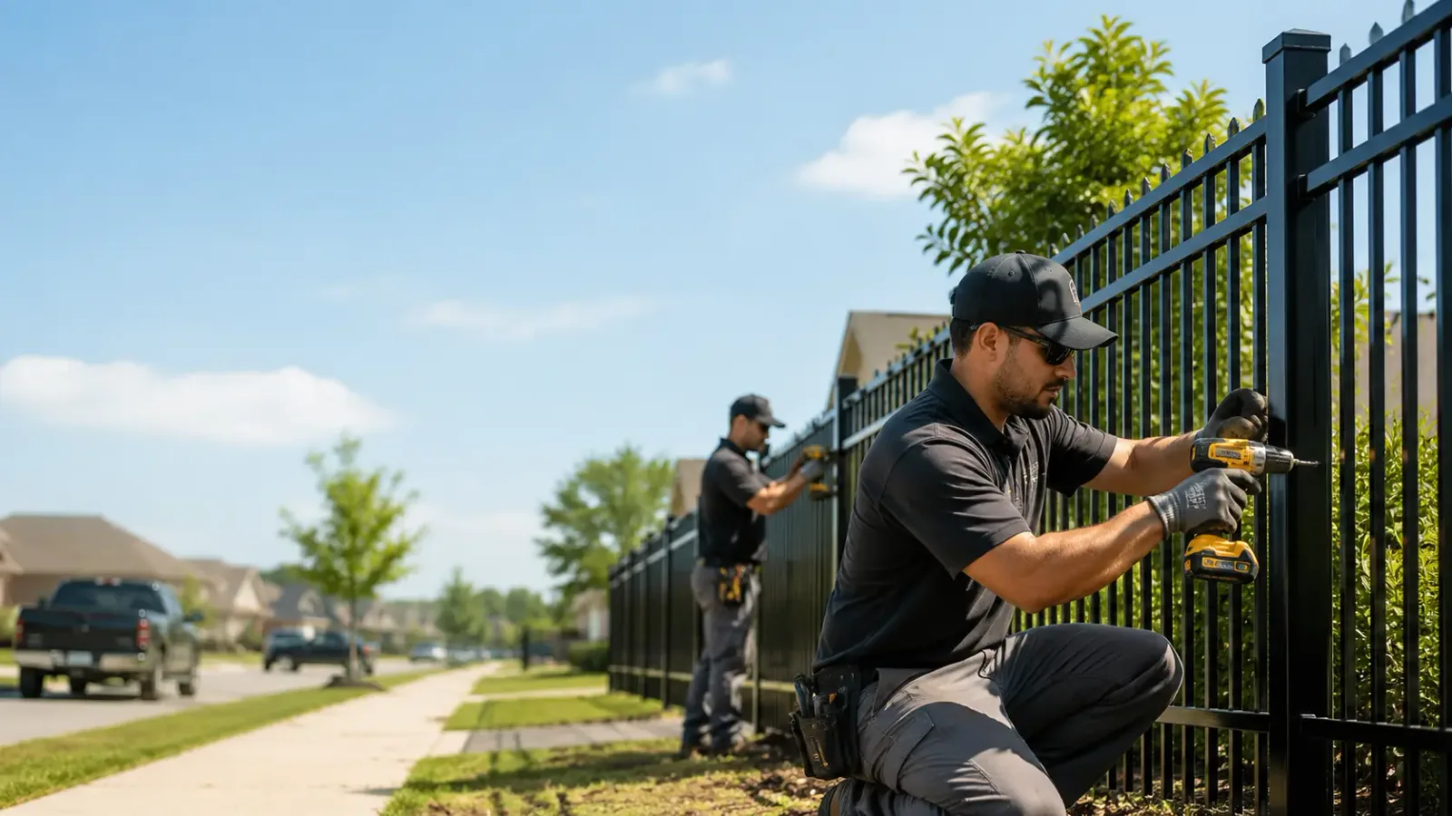 Metal Fence Installation in Paramus, NJ